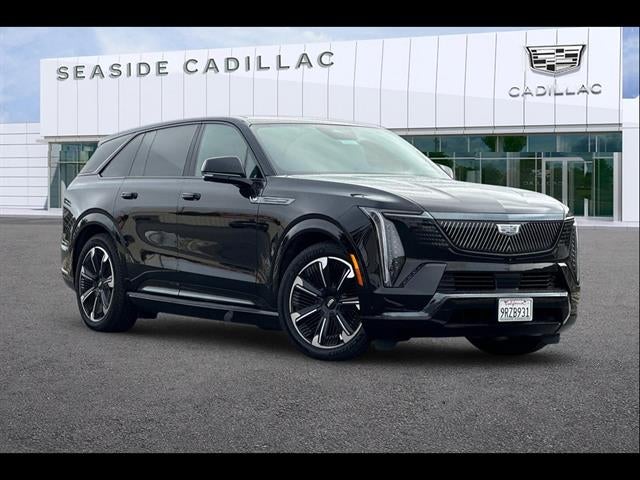 2025 Cadillac ESCALADE IQ Sport 2 in Black Raven — front three-quarter view